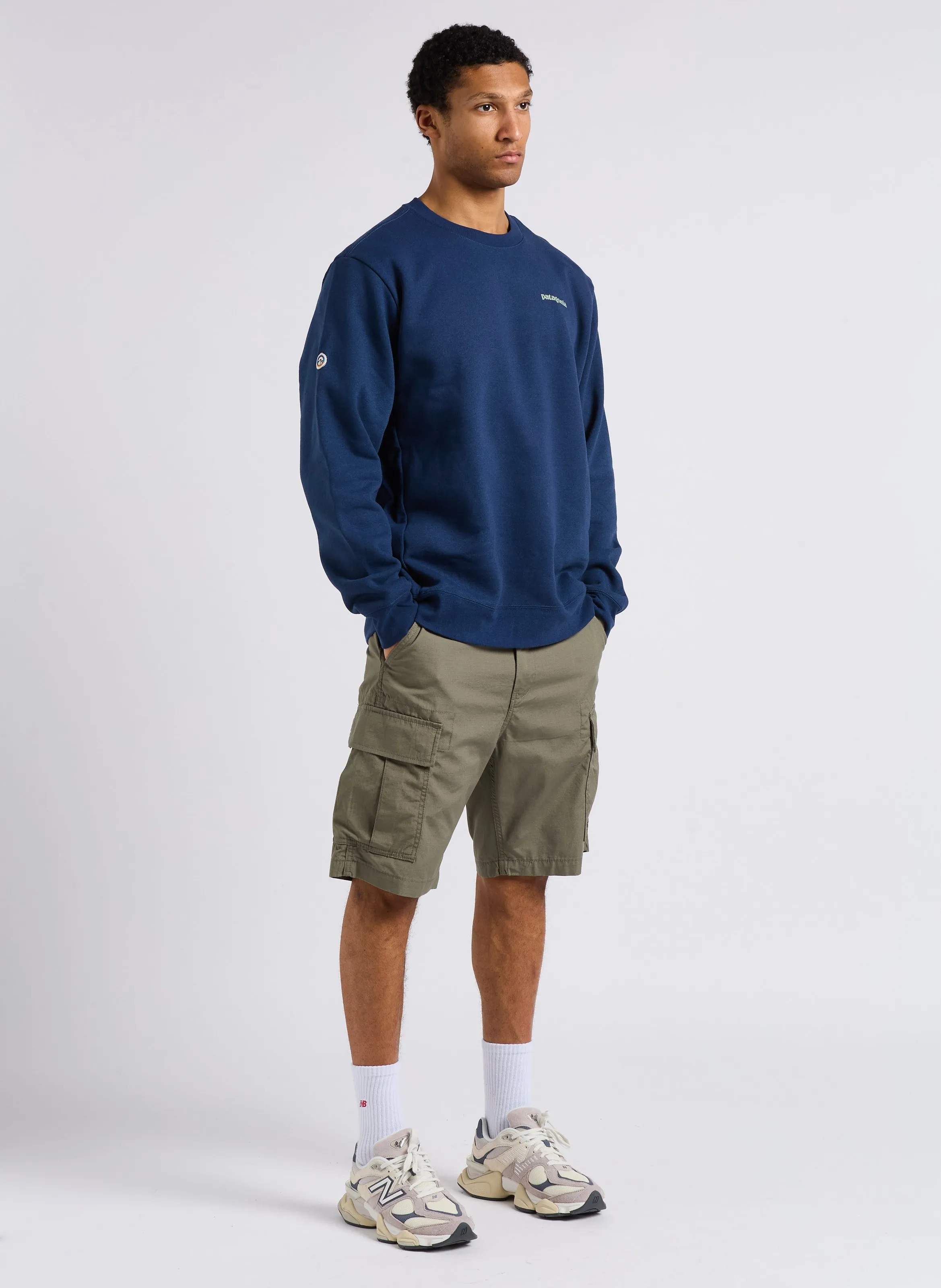FITZ ROY ICON UPRISAL  SUDADERA CON CUELLO REDONDO EN AZUL