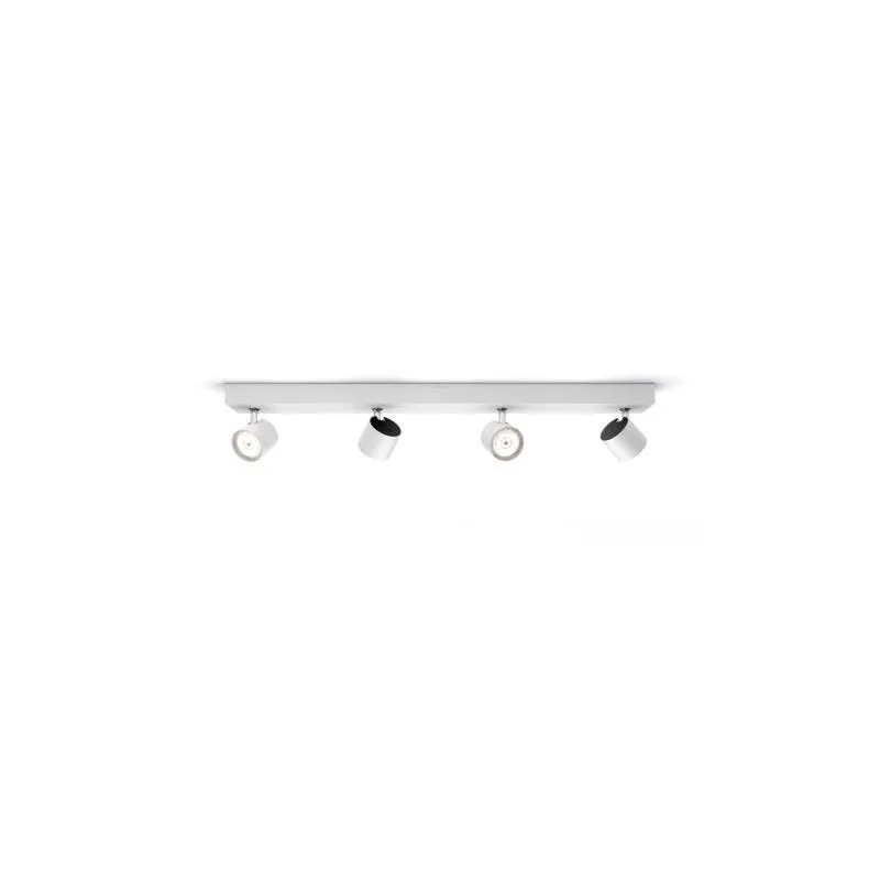 Foco cuádruple Star Blanco Led 4,5 W Philips