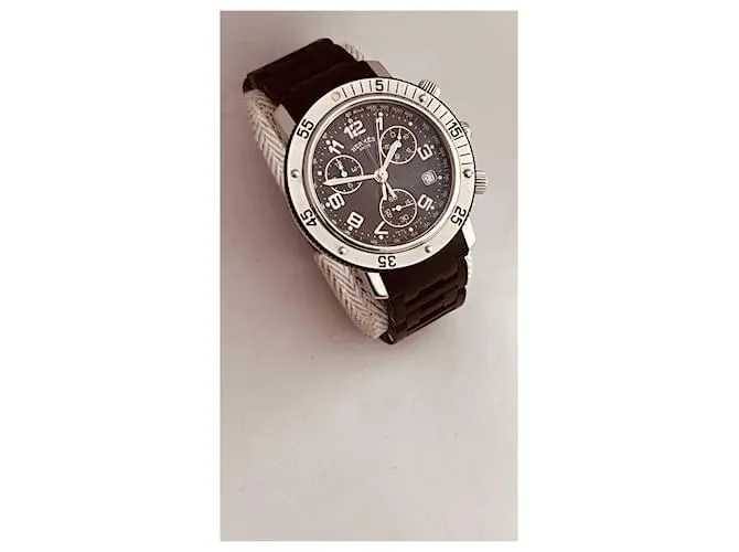 Hermès Crono Clipper Negro 