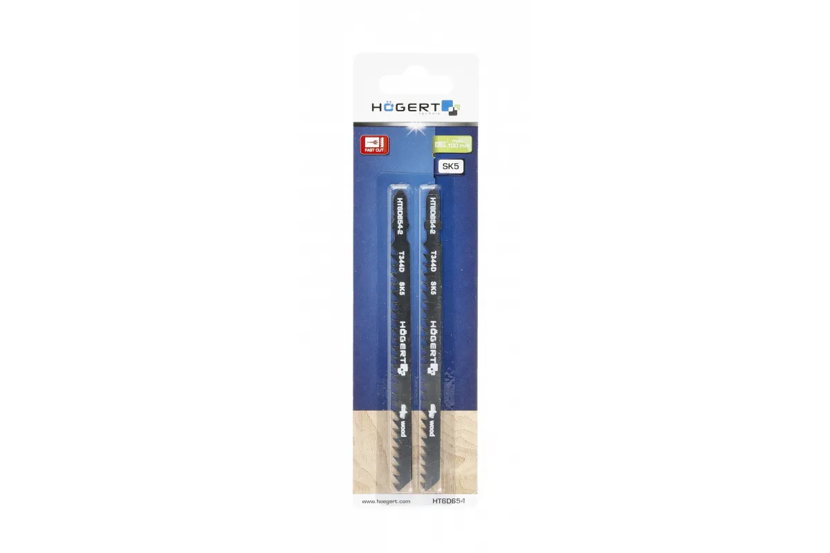 HOJAS DE SIERRA DE CALAR 132 MM, RANGO DE CORTE 8100 MM, CORTE RáPIDO, 2 UDS.