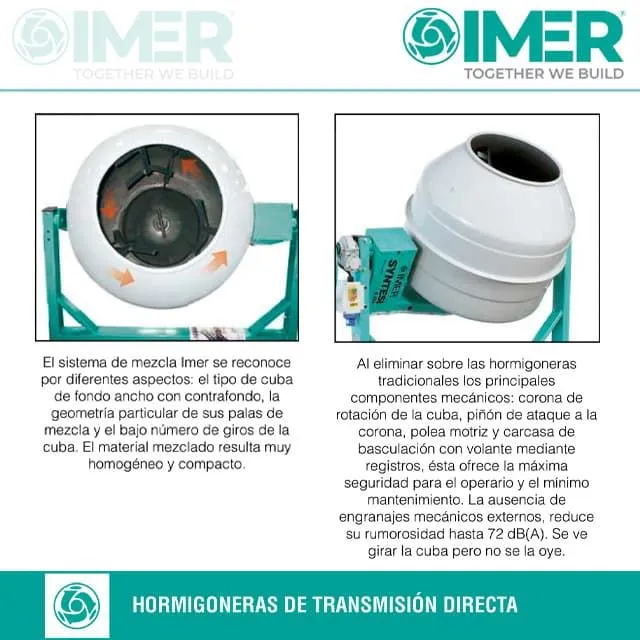 HORMIGONERA ELéCTRICA IMER SYNTESI190