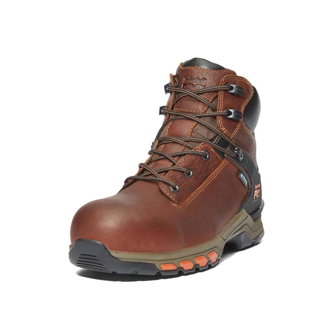 HYPERCHARGE 6 INCH COMPOSITETOE WATERPROOF WORK BOOT BROWN