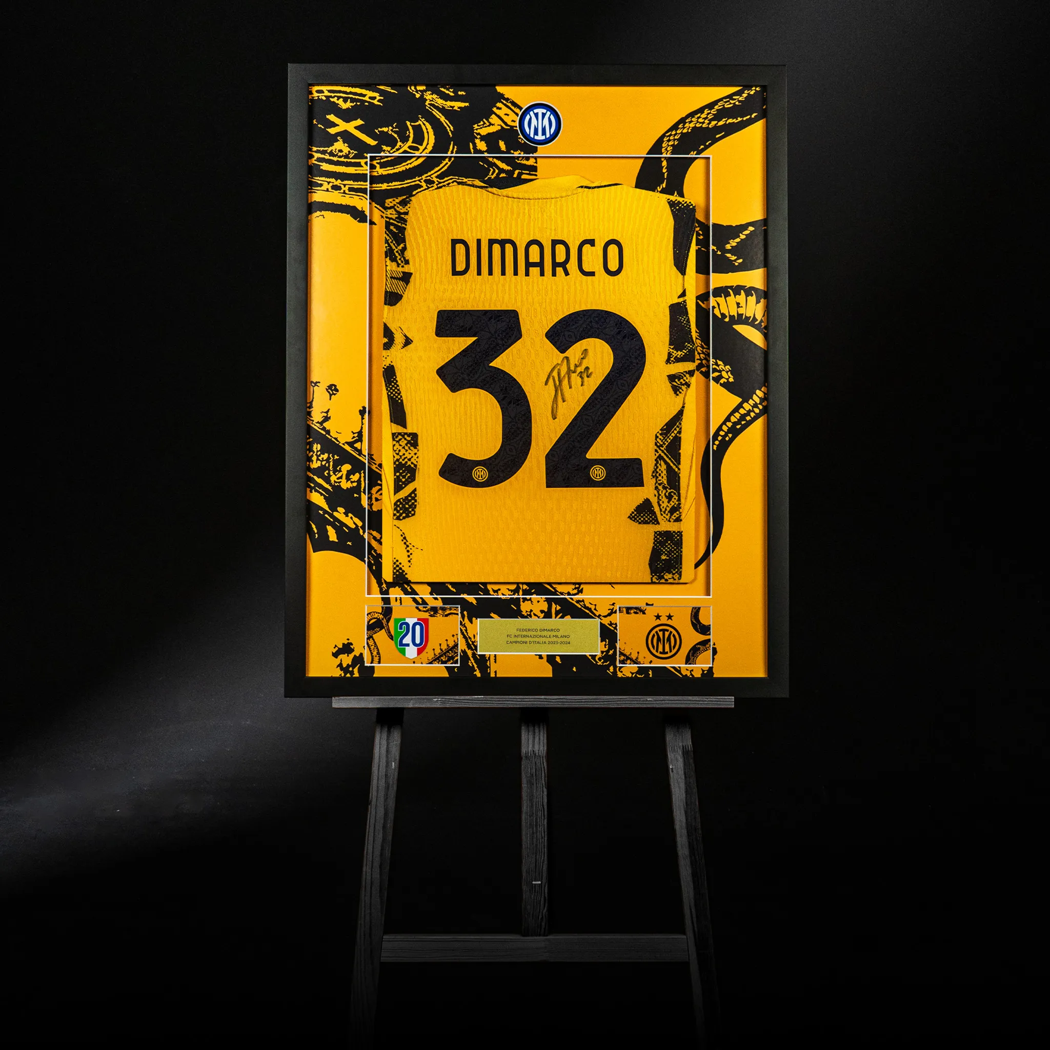 IM TERCERA CAMISETA 2024/25 FIRMADA POR DIMARCO 2 ESTRELLAS
