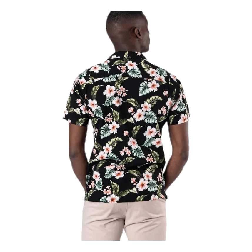 Jack & Jones Dale Resort Shirt S/S One Pocket Black