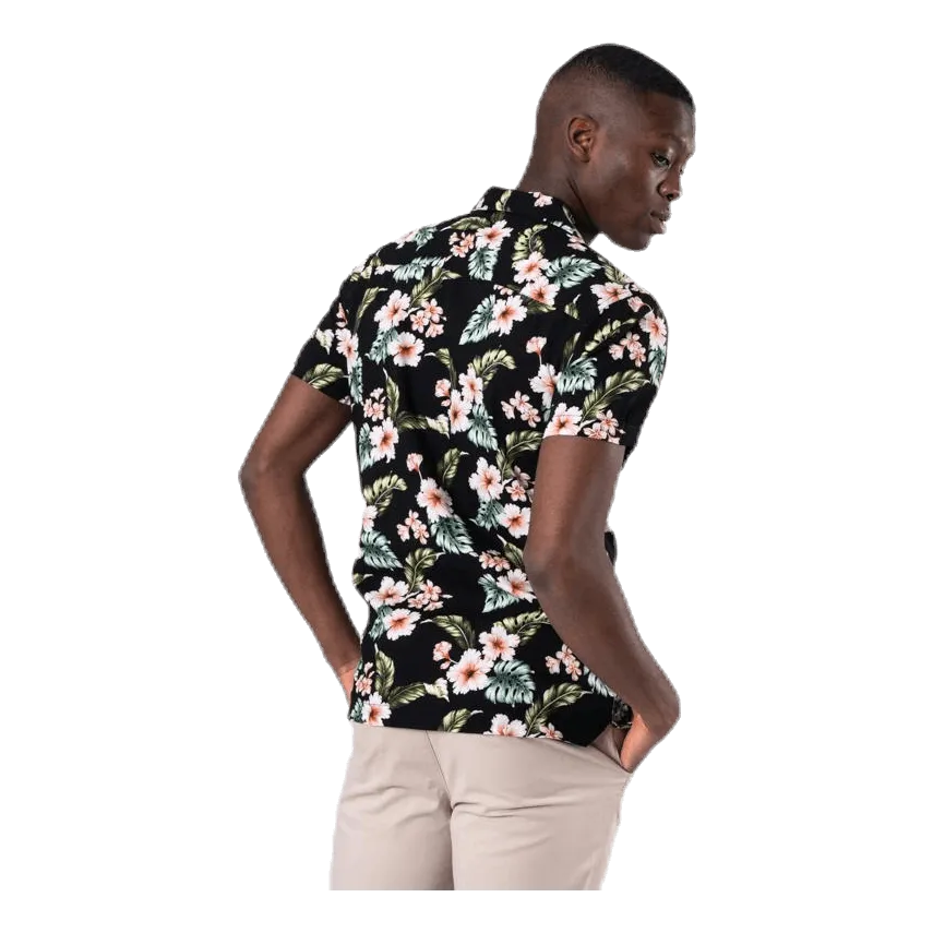 Jack & Jones Dale Resort Shirt S/S One Pocket Black