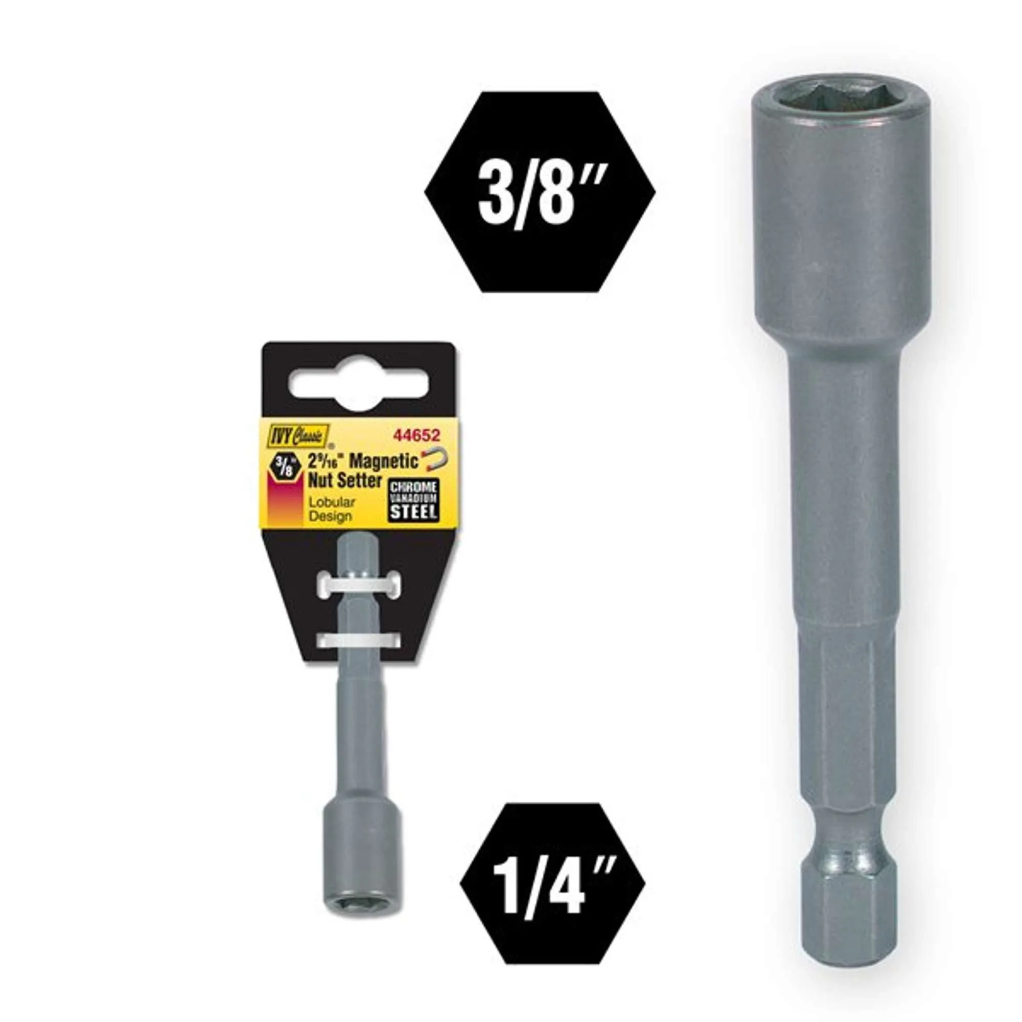 JUEGO DE TUERCA MáGICAS HEXAGONALES 3/8" X 29/16"