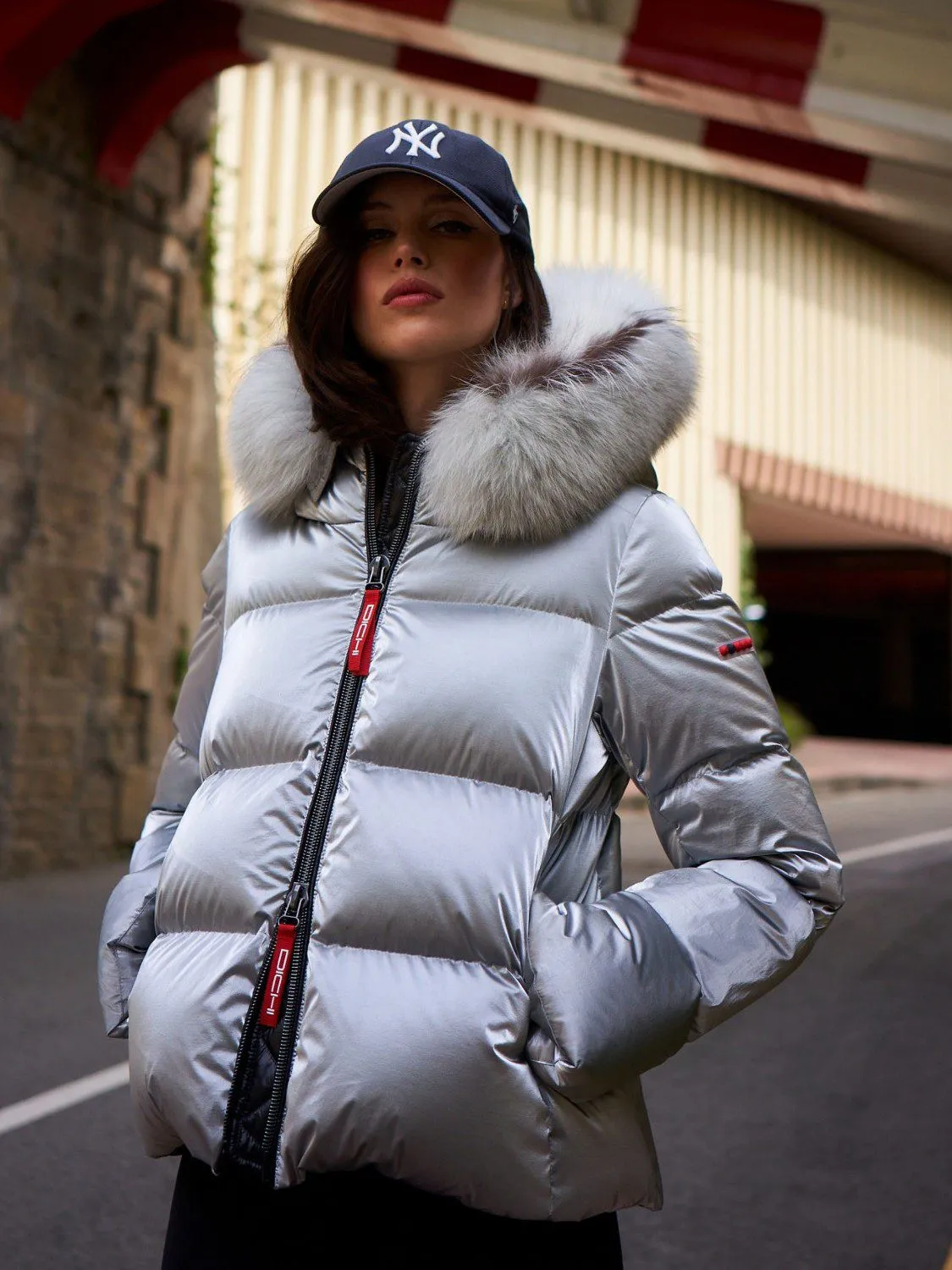 JULIE CHAQUETA PLATA DICHI