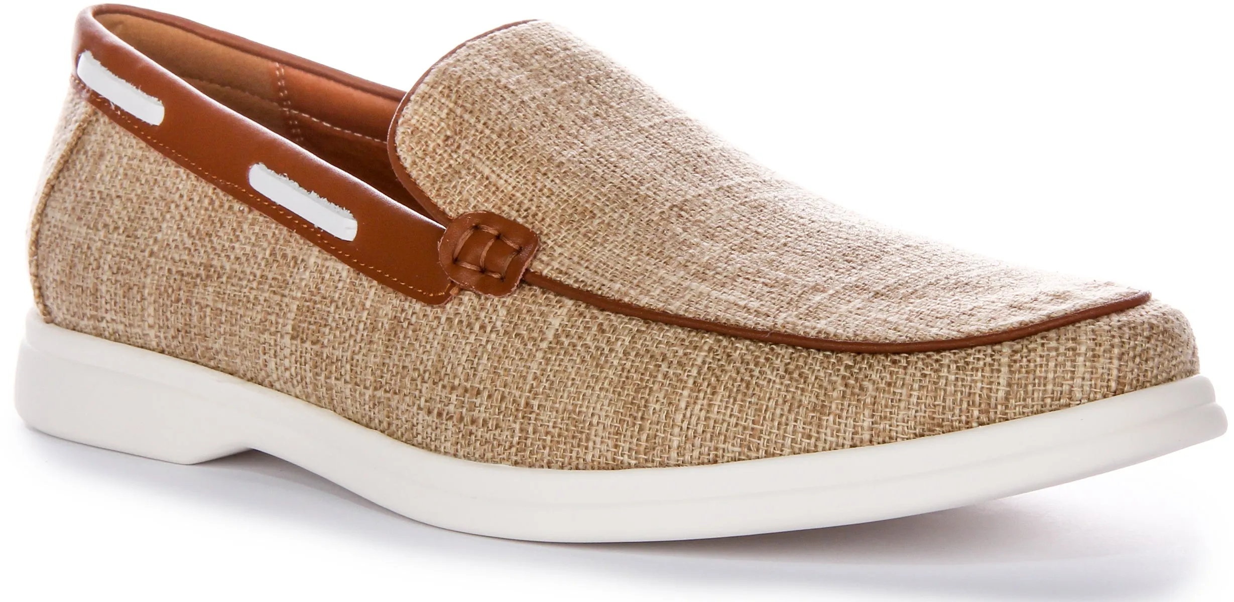 Justinreess Inglaterra Charles Fabric in beige para hombres