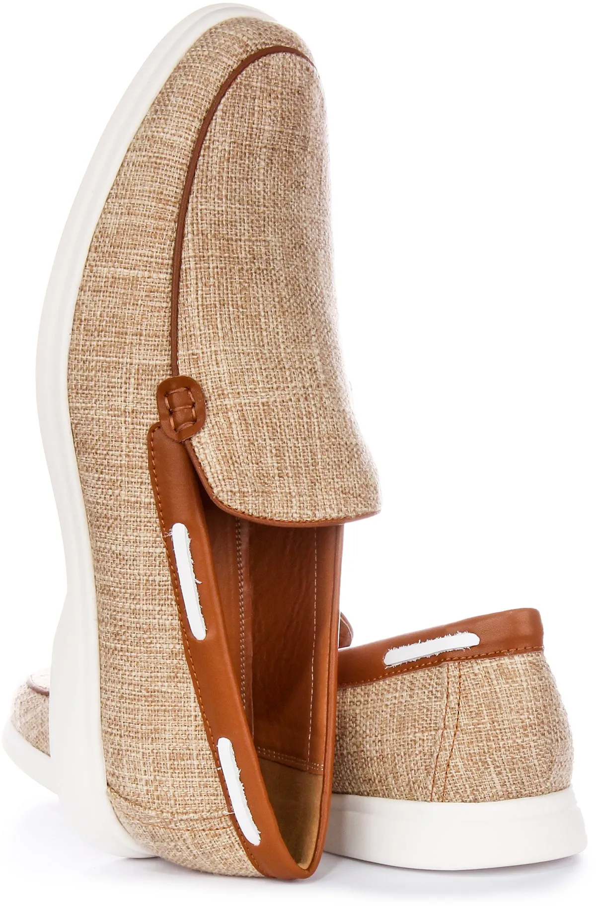 Justinreess Inglaterra Charles Fabric in beige para hombres