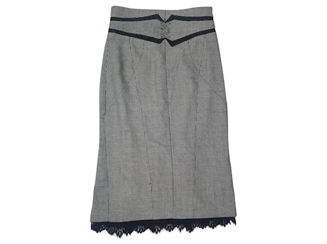 Karen Millen Afueras Negro 