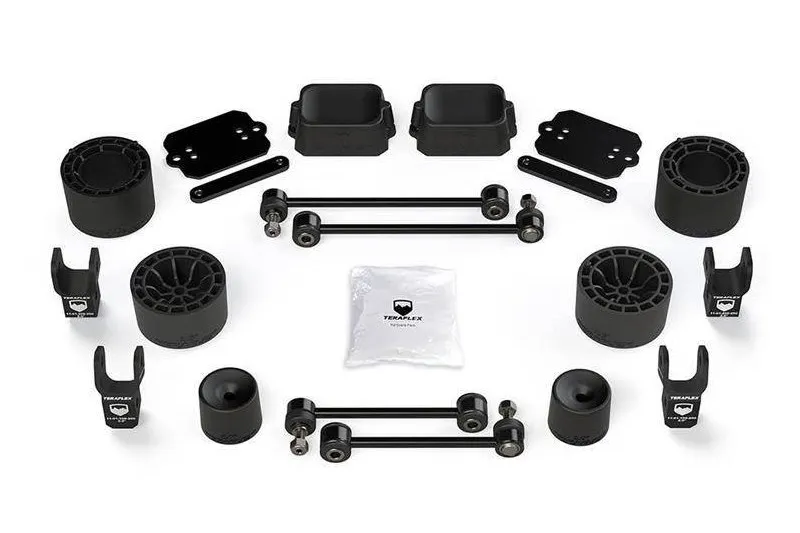 Kit de suspensión con extensiones de amortiguador TeraFlex Rubicon Lift 2,5