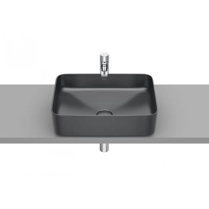 Lavabo de sobre encimera fineceramic onox 50x37cm Inspira Square Roca