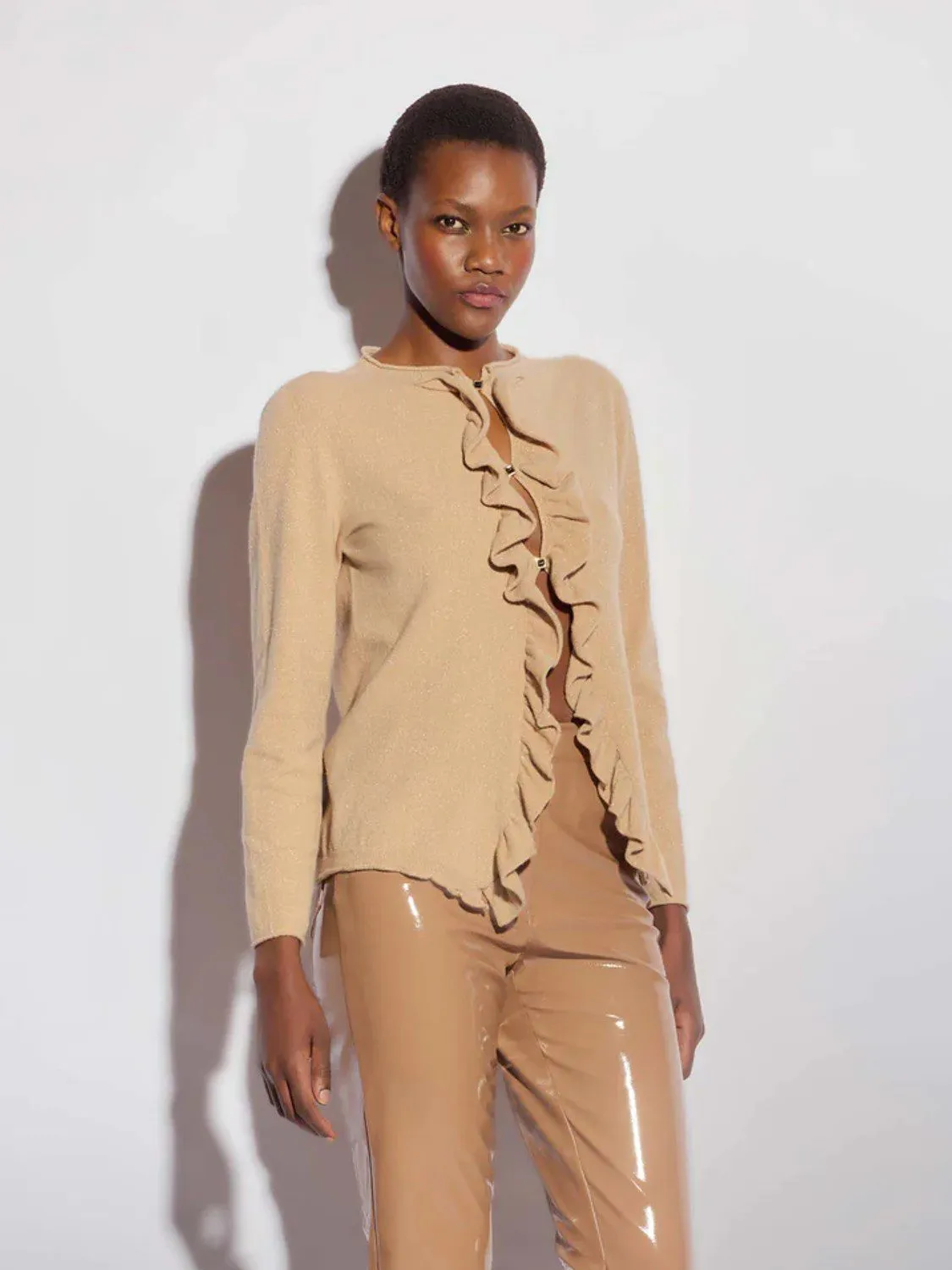 MARANA CHAQUETA  BRILLO KOCCA GOLD