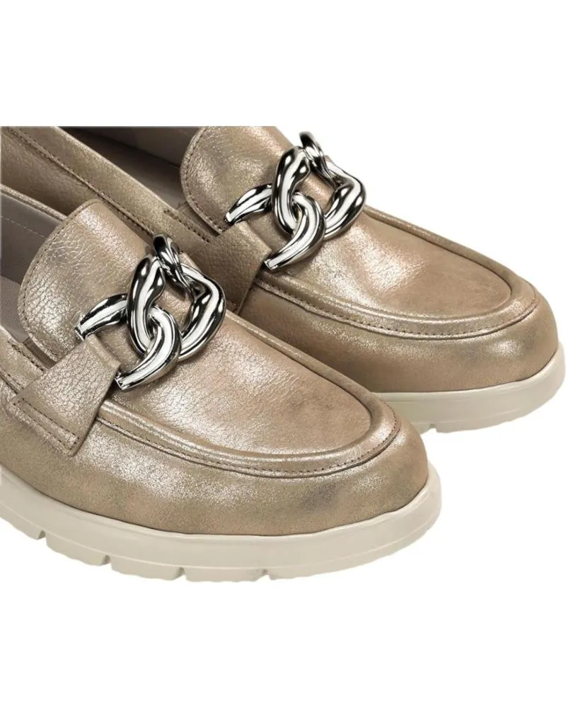 Mocasines de Mujer FLUCHOS MOCASIN GLADIS F1937 LAGUNA PLATINO