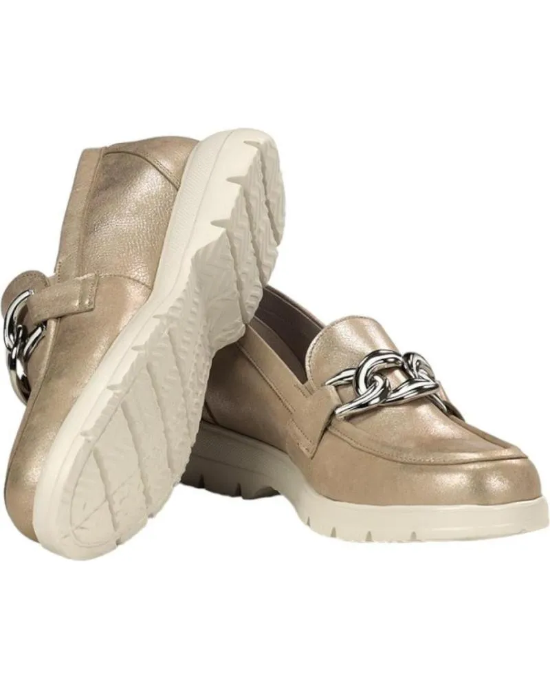 Mocasines de Mujer FLUCHOS MOCASIN GLADIS F1937 LAGUNA PLATINO