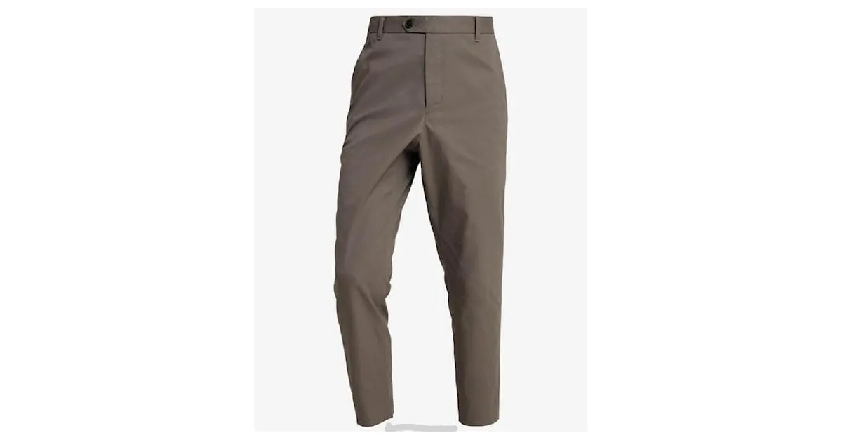 Nuevos pantalones chinos de hombre All Saints Caqui 