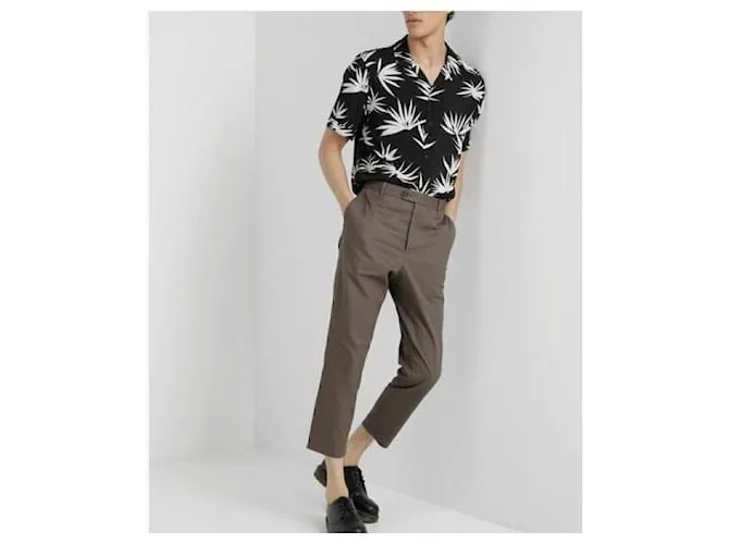 Nuevos pantalones chinos de hombre All Saints Caqui 