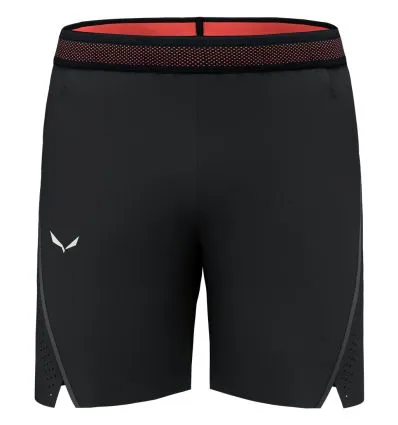 Pantalones cortos de speed hiking para hombre Salewa PEDROC 2 DST M SHORTS (black out)