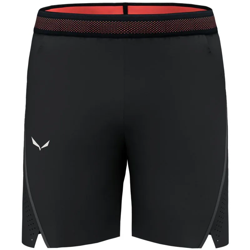 Pantalones cortos de speed hiking para hombre Salewa PEDROC 2 DST M SHORTS (black out)