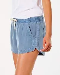 Pantalón algodón RIP CURL corto práctico y cómodo para Mujer Shorts Classic Surf Slate Blue Ref. GWANC9 azul