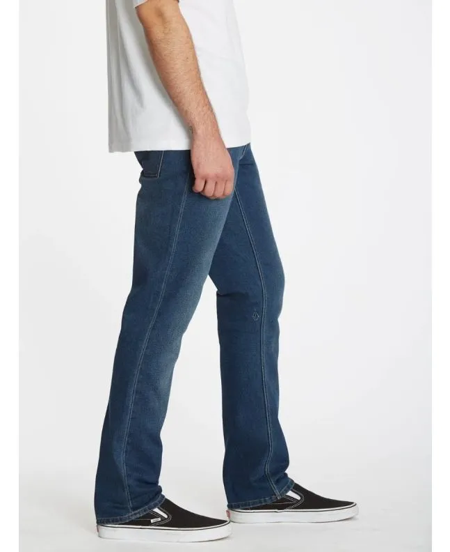 Pantalón Vaquero Volcom Vorta Denim Retro Blue