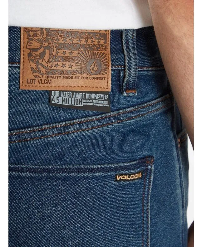 Pantalón Vaquero Volcom Vorta Denim Retro Blue