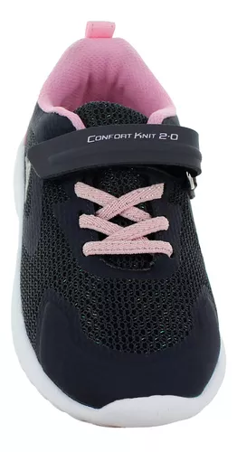 Pirma Tenis Sneakers Moda Confort Textil Marino Niña 82862