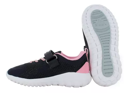 Pirma Tenis Sneakers Moda Confort Textil Marino Niña 82862