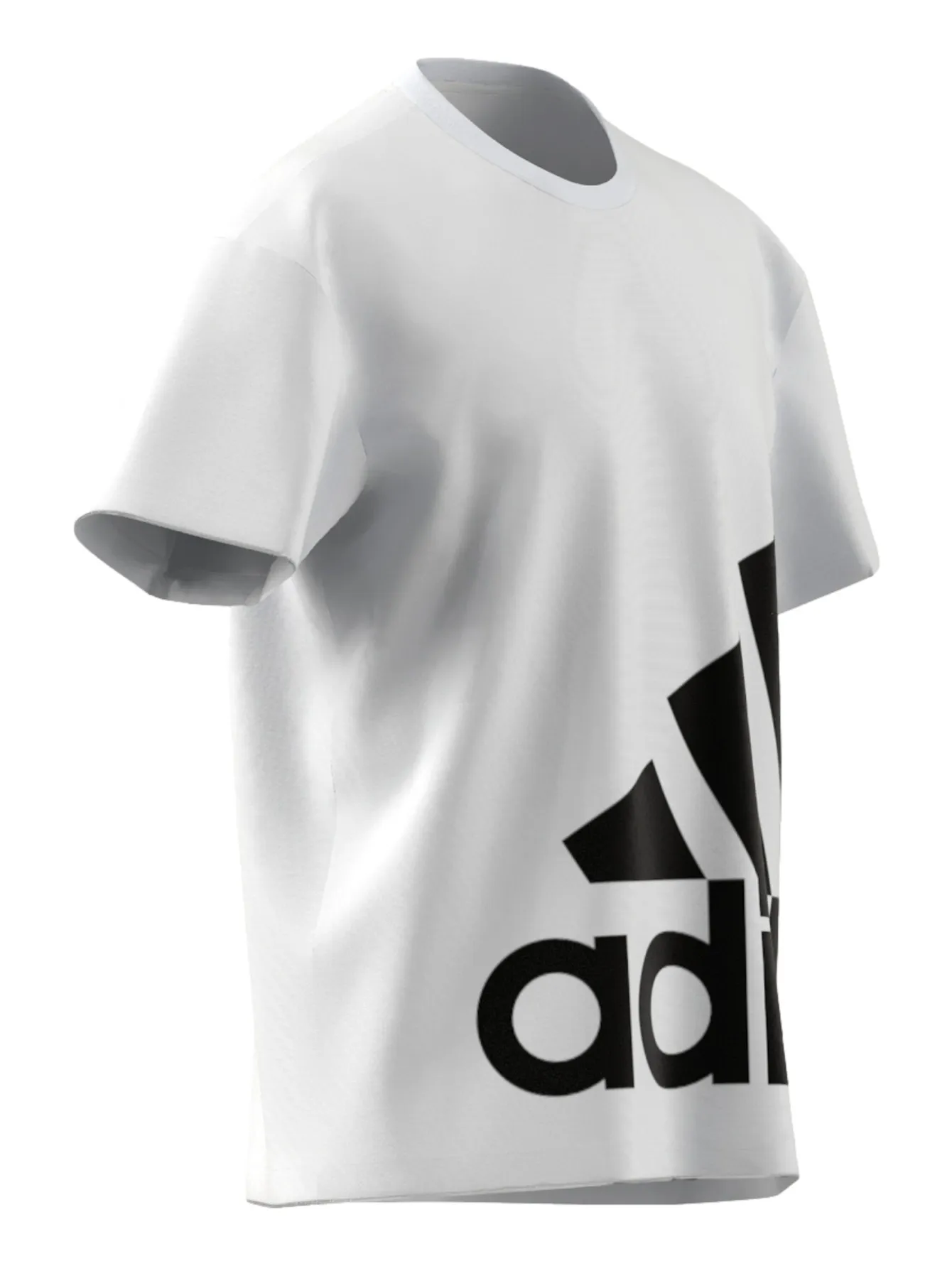 Playera Adidas Essentials Blanco Para Hombre