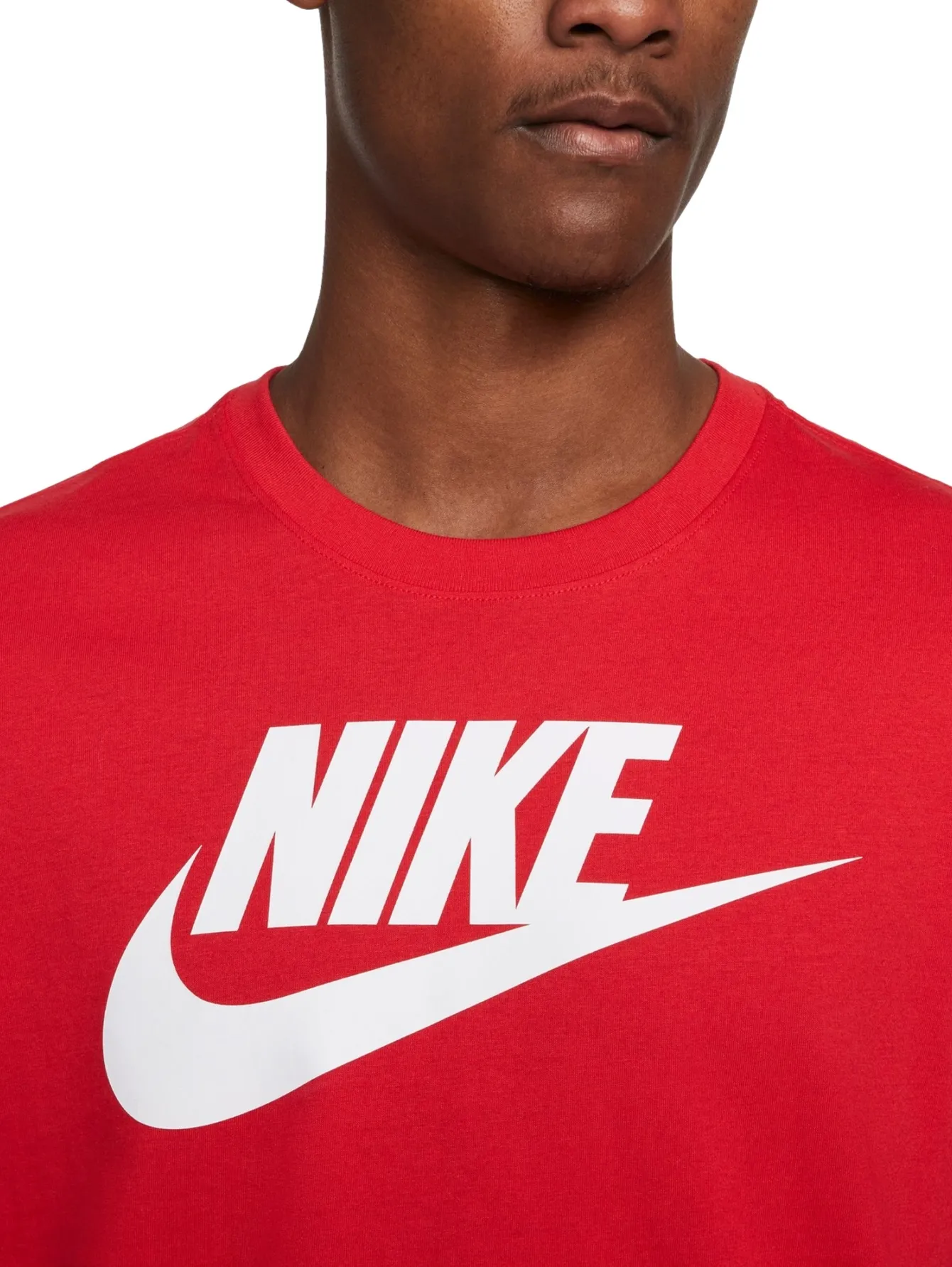 Playera Nike Futura Rojo Para Hombre