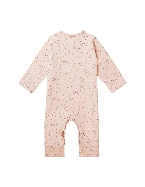Playsuit Nuuk estampado Rosa Smoke