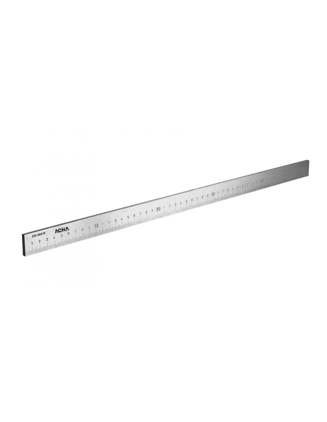Regla rígida de acero milimetrada DIN 866/B 500x25x5