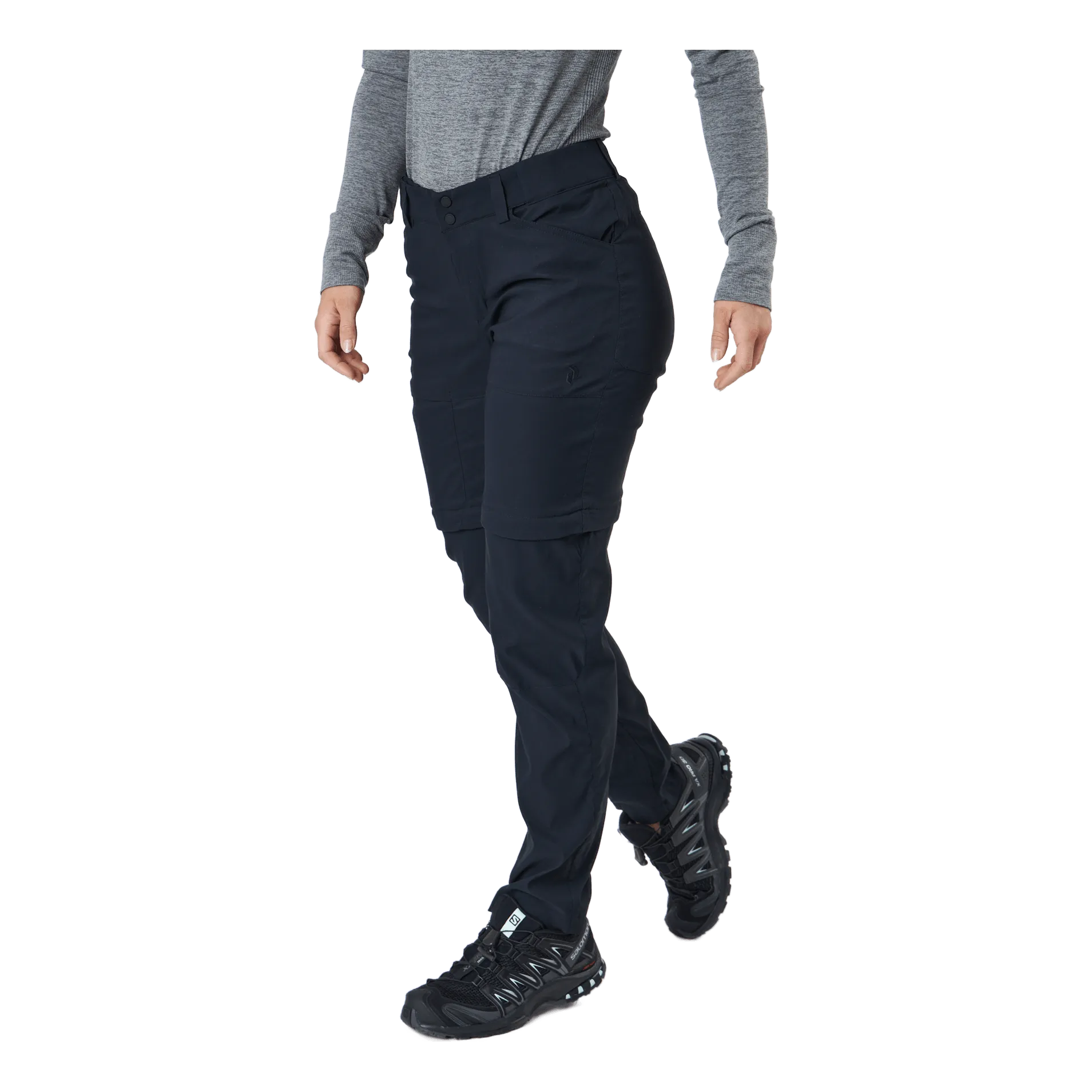 Rendimiento máximo W Iconiq Zip Off Pants Black