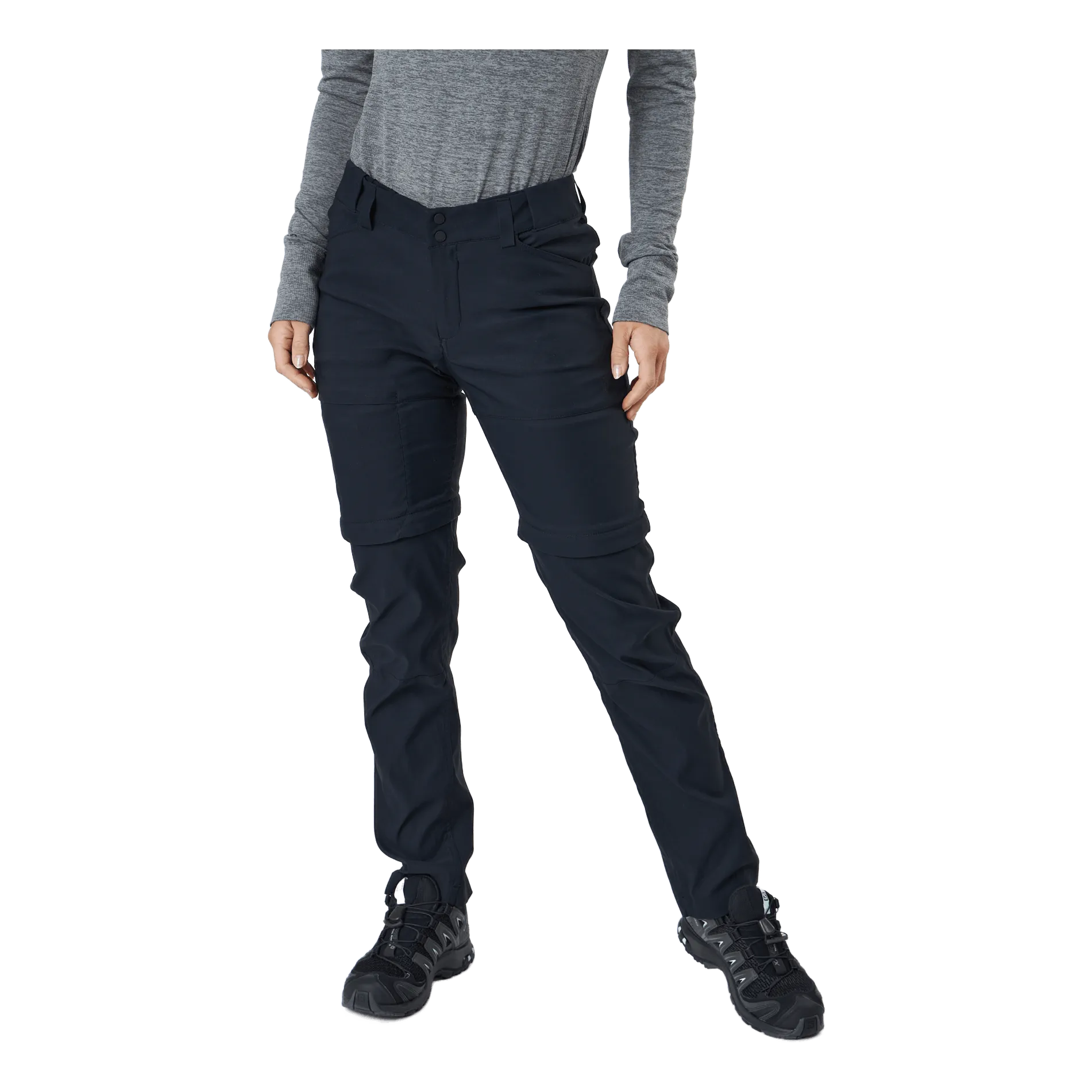 Rendimiento máximo W Iconiq Zip Off Pants Black