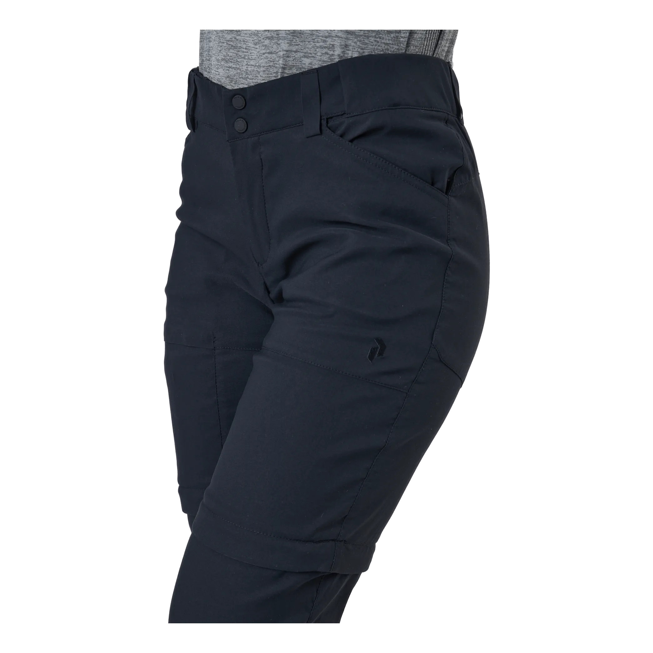 Rendimiento máximo W Iconiq Zip Off Pants Black