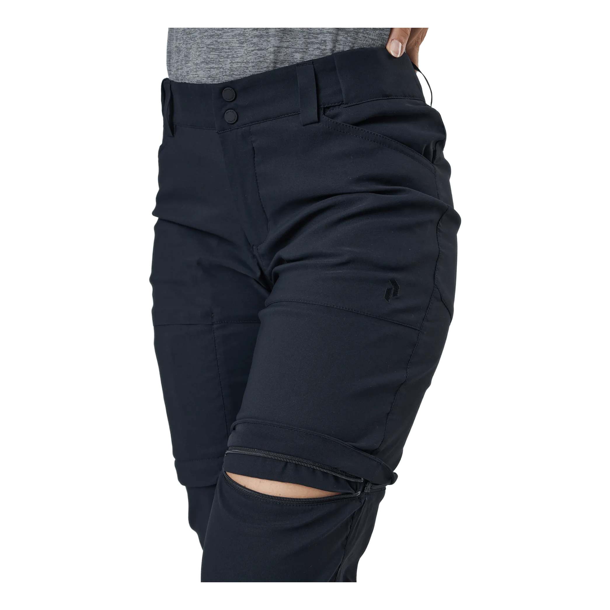 Rendimiento máximo W Iconiq Zip Off Pants Black