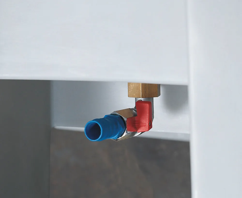 Safety Cleaner L800 con plataforma extragrande, limpiador de pequeñas piezas en polietileno