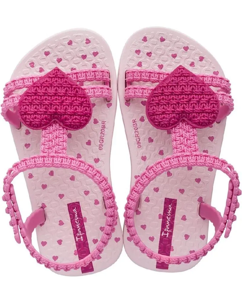 SANDALIAS IPANEMA  DE NIñA MY FIRST BABY CORAZON ROSAFUCSIA 22460  21  VARIOS COLORES