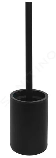SAPHO XROUND  ESCOBILLA DE WC DE PIE, NEGRO XR306B