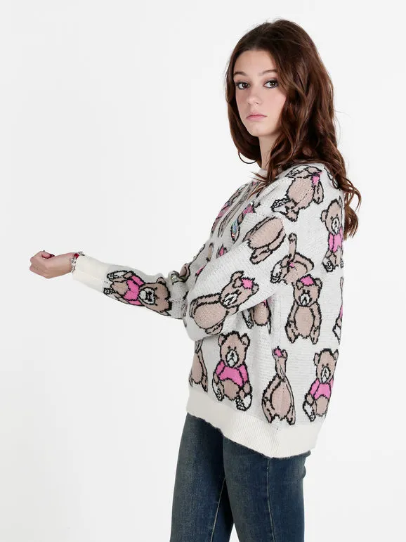 Solada Jersey de mujer oversize con osito