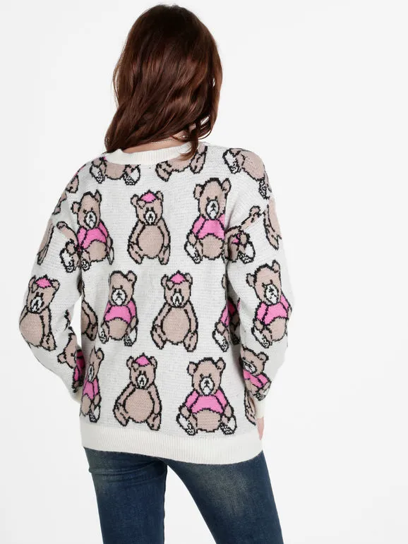 Solada Jersey de mujer oversize con osito