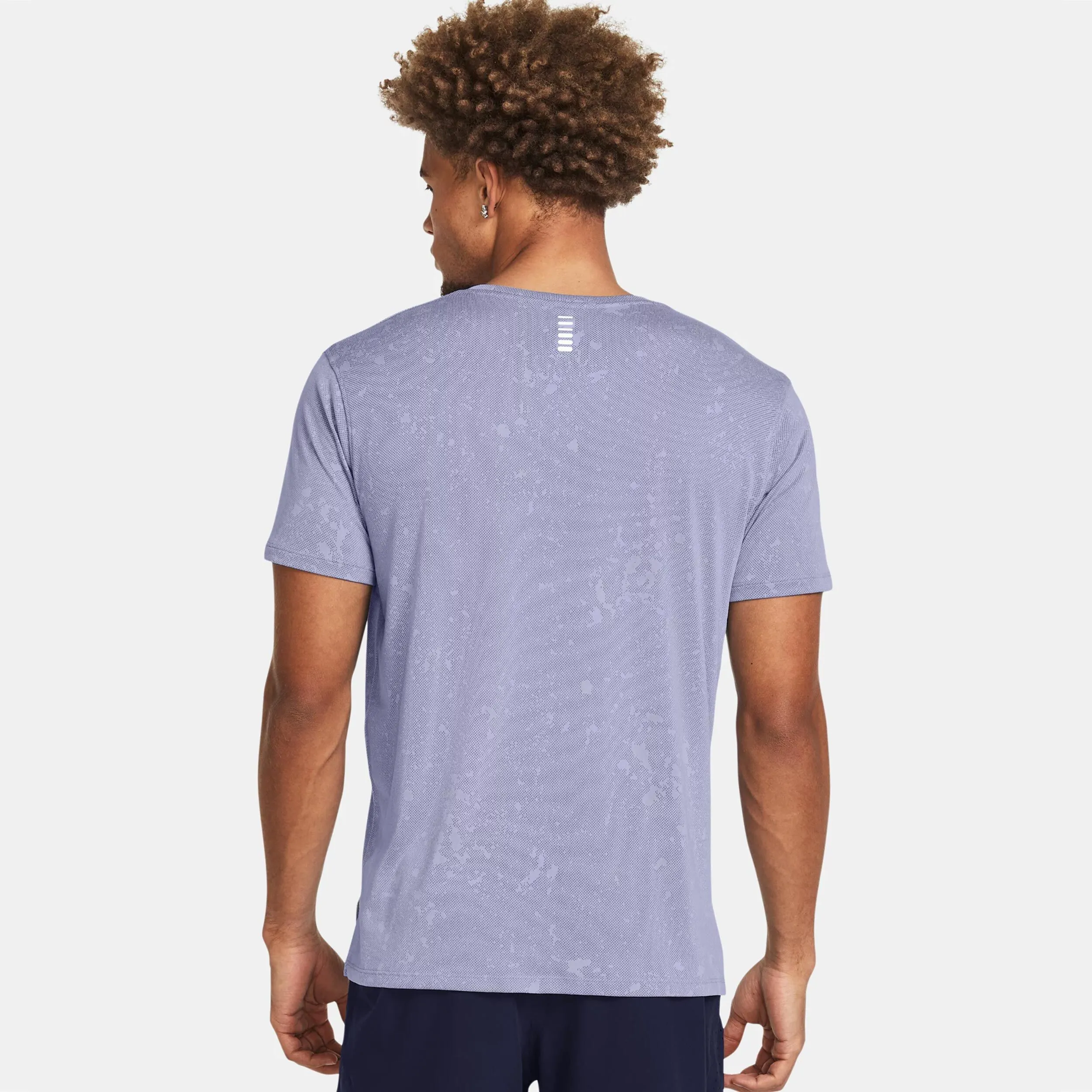 Streaker Splatter SS Camiseta De Running Hombres
