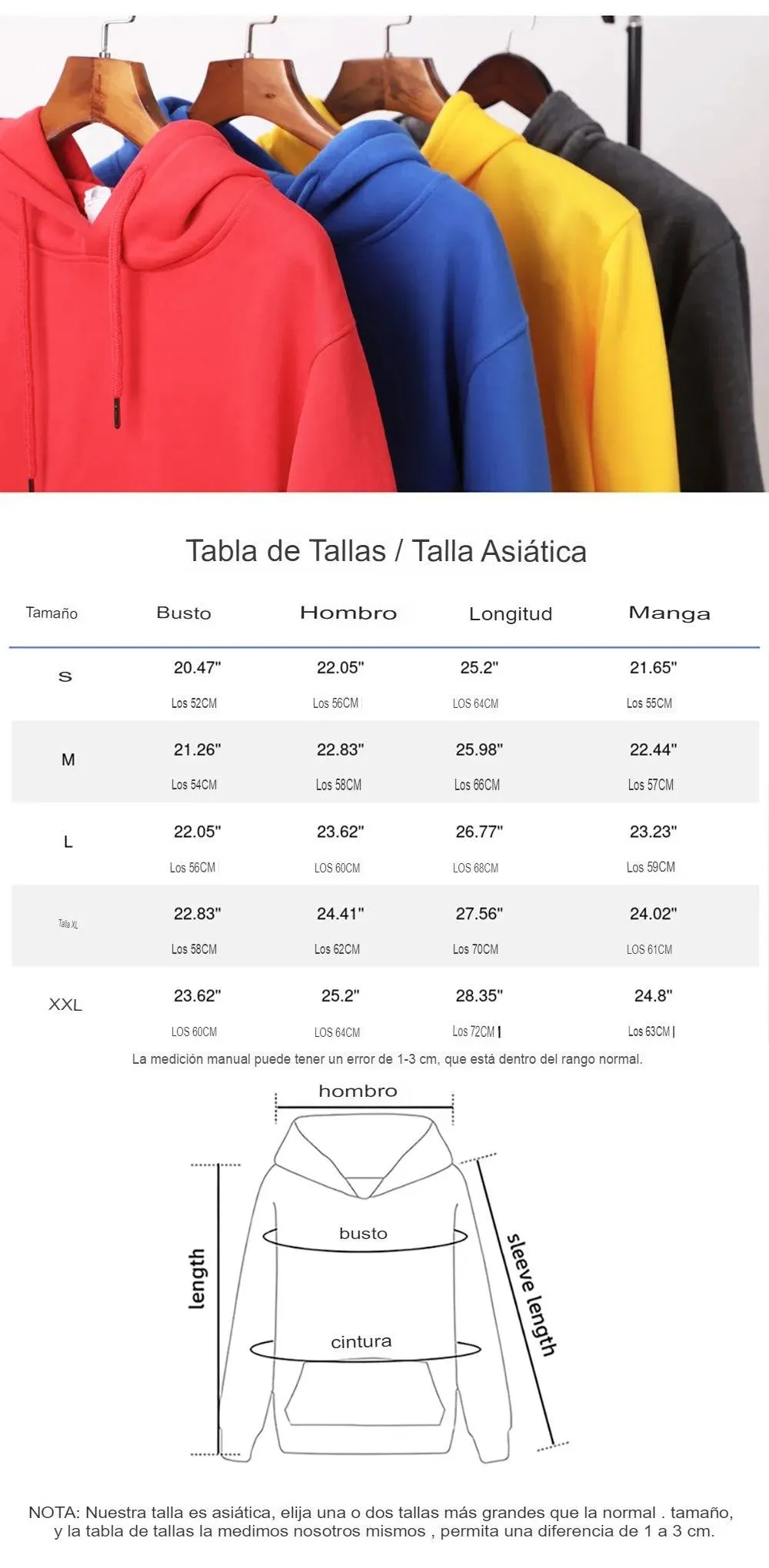 Sudadera con Capucha para Hombres New York| Diseo Casual y Cómodo