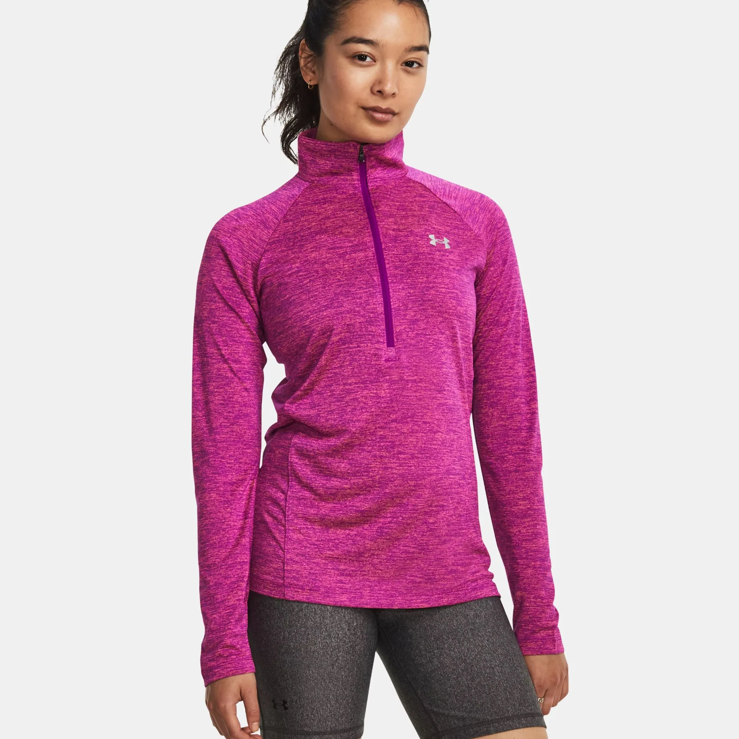 TECH HALFZIP TWIST CAMISETA DE MANGA LARGA MUJERES