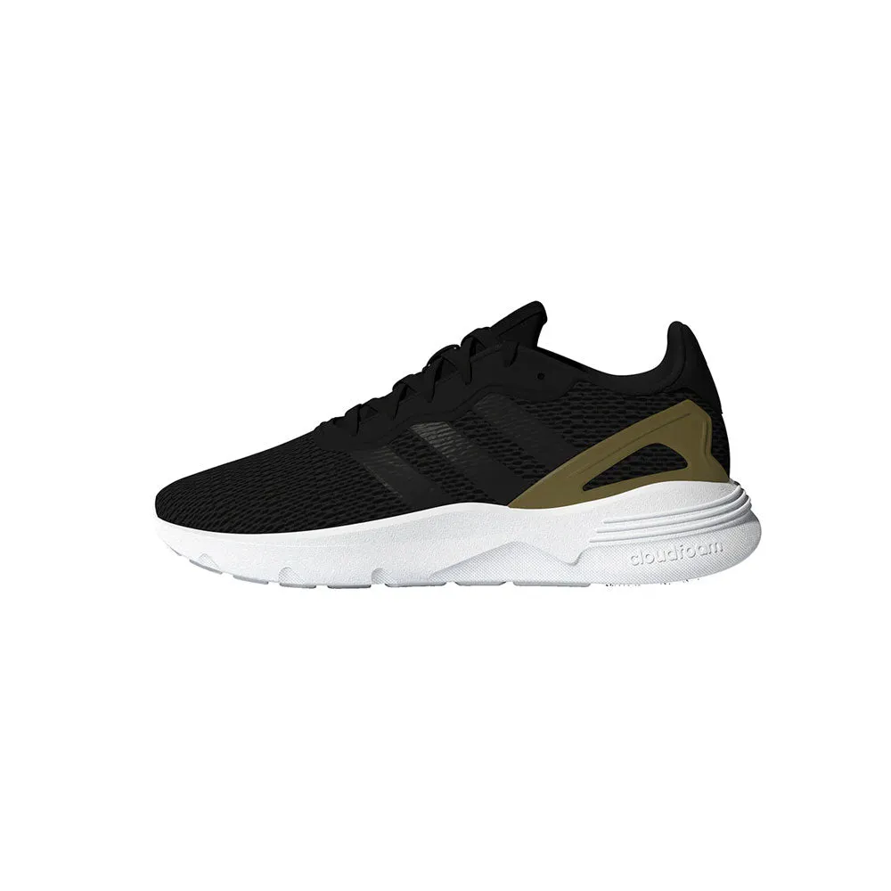TENIS MUJER ADIDAS NEBZED  NEGRO VERDE