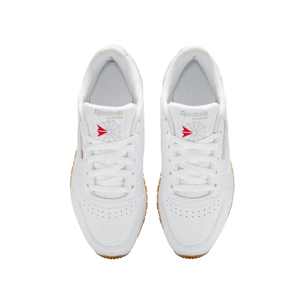 TENIS MUJER REEBOK LEATHER SHOES   BLANCO