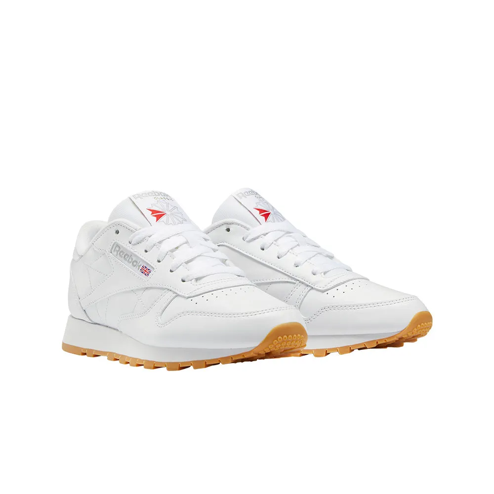 TENIS MUJER REEBOK LEATHER SHOES   BLANCO