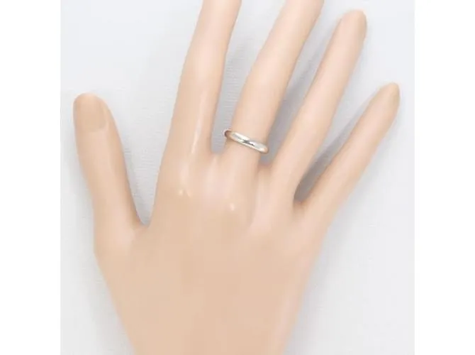 Tiffany & Co Anillo de banda de platino 950 Tiffany 