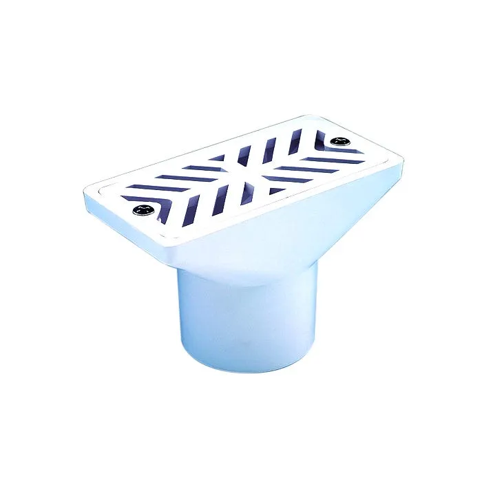 Toma de aspiración para encolar tubo ø63 con reja AstralPool