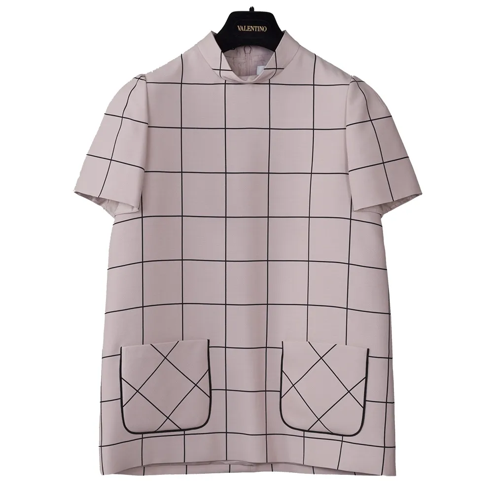 Valentino Top Rosa Nude Cuadros T S